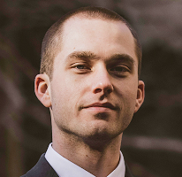 Thomas Whitfield na portretu, tržišni analitičar i stručnjak za kripto tržište